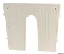 Agterspejlsbeskyttelsesplade RAL 9001 430x350 mm