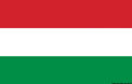 Ungarns flag 20 x 30 cm