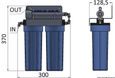 LED 300 vannrenser 12/24 V