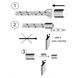 Ropes-end Protectors, set med krympslang 14 st 5 till 19 mm