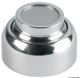Magnetisk dørholder i forkrommet messing Ø 40 mm