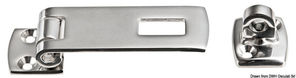 Nedfellbar haspe AISI316 75x26 mm
