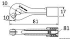 Enkel hurtigsjakkel M6