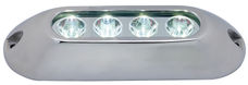 Undervannslyskaster med 4 hvite LED