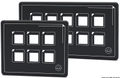 Beröringsstyrd elpanel med 6 strömbrytare