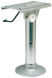Stolepedestal med drejelig glideskinne, poleret base 45-62 cm