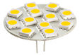 12-LED-pære G4 baktilkobling Ø 30 mm