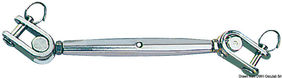 Strekkfisk med 2 leddede gafler AISI 316 8 mm