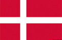 Flagga Danmark 30 x 45 cm