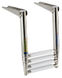 Teleskopisk standardstege AISI316 4 steg