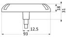 Undervattens LED-lampa RGBW 12/24 V