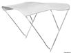 3-kaareinen korkea bimini Ø 22 mm 185/195 cm valkoinen