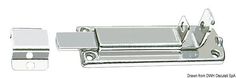 Regellås polerat SS 85x27 mm