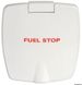 New Edge ABS-rom med merkingen FUEL STOP