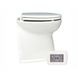 Jabsco Deluxe Flush El-toilet m. Soft Close 17" Lige Bagkant Pumpe 12v