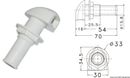 Slangeadapter i plast til ventilationsslange Ø 16 mm