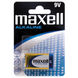 Maxell Alkaline 9V /6LR61-batteri - 1st.