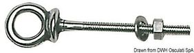 Øyebolt AISI316 6x40 mm