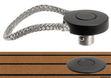 Rapid Lock system-base ø33*53h ss316 svart