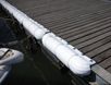 Brygg- och pålfendert vit 900 mm