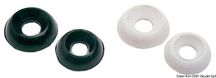 Nylon underlagsskive til skrue hvid 4 mm