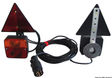 LED-lyssett med magnetisk montering og dynamisk blinklys