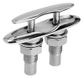 Indfældelig push-up-klampe spejlpoleret AISI316 134mm