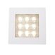 Square 80 Downlight SMD LED, Hvid