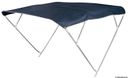 Bimini Depth 4-bågars solskydd 190/200 cm marinblå