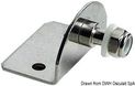 Kompakt 90°-plade med udvendig 8mm-gevindtap