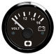 Voltmeter 18/32 V vit/blank