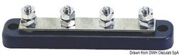 Elkopplingsplint med samlingsskena 4 x 6 mm