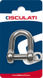 SS AISI 316 D-sjakkel 4 mm (detaljpakning 1 pc.)