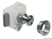 Mini tryklås forkromet messing 16 mm