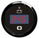 Digitalt voltmeter 8/32 V sort/sort