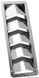 Säleikköventtiili moottoritilaan 326x114 mm