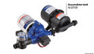 Europump-vesipumppu 3 venttiilillä 12V 8.5A