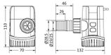 Europump Next Generation automaattinen pilssipumppu 750 12V