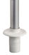 Classic aluminiumstång 100 cm 225° vitt ljus