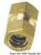 Kompressionskobling i messing lige med indvendigt gevind 10 mm x 1/4"