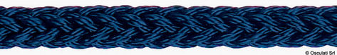 All Round blå flettetau 12-slått 22 mm