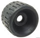 Siderulle, svart 104x80 mm Ø hull 21 mm