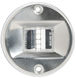 Evoled akterlanterne, 135°, polert SS