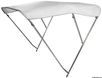 3-bågs bimini hög AISI316 Ø 25 mm 215/225 cm vit