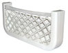 Hvit oppbevaringslomme 360 x 160 x 30 mm