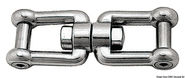 Schackel/schackelsvirvel med plan sprint AISI 316 13 mm