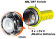 Sub-Extreme vedenalainen LED-taskulamppu