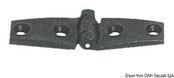 Vahvistettu nailonsarana, musta, 82x26 mm