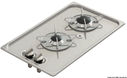 Infälld SS spishäll 323x528 mm