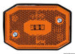 Orange LED-sidolampa